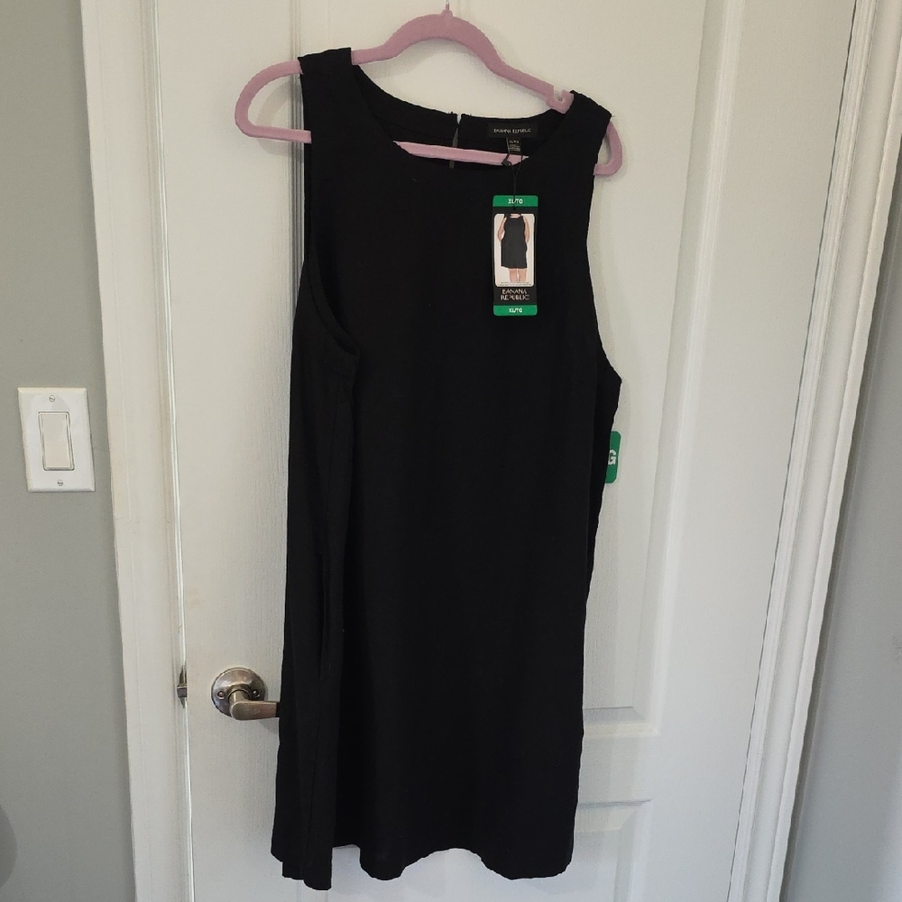 Banana Republic Black Mini Dress